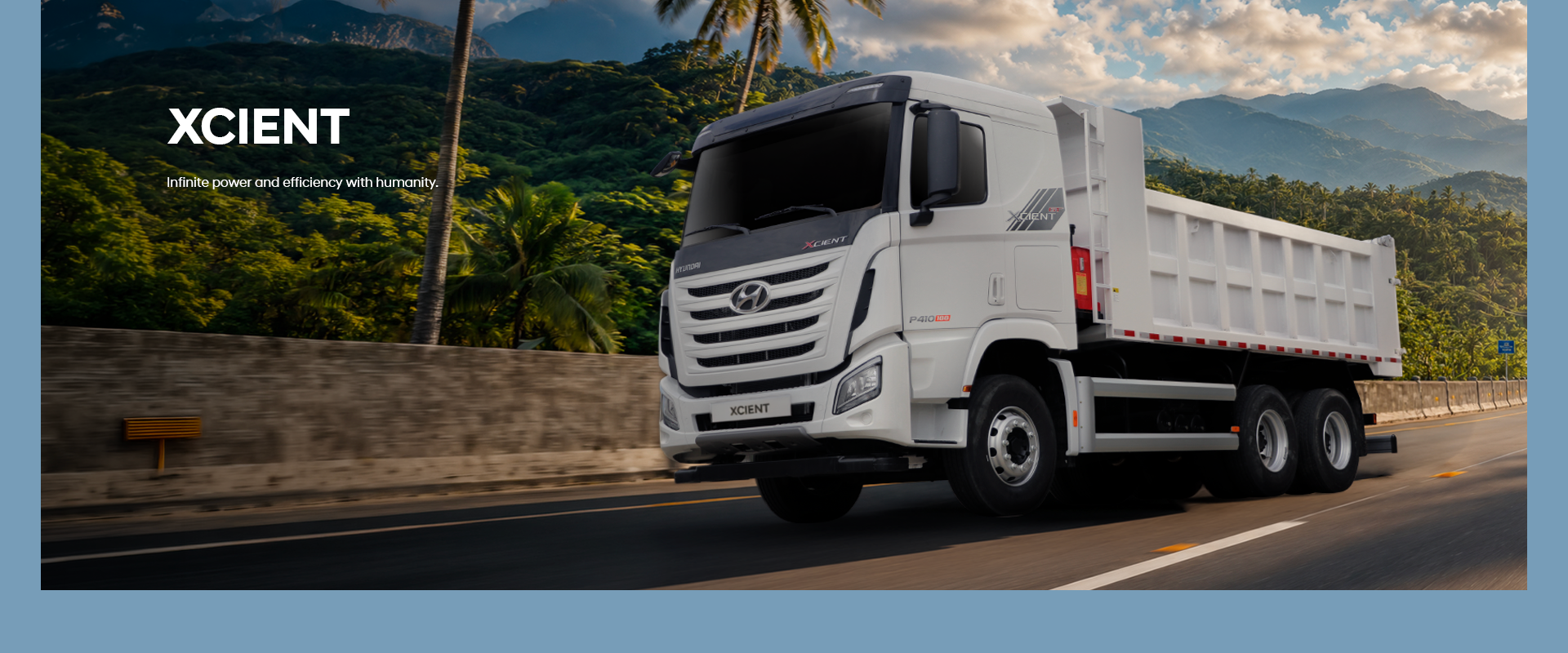 Hyundai Xcient heavy-duty truck